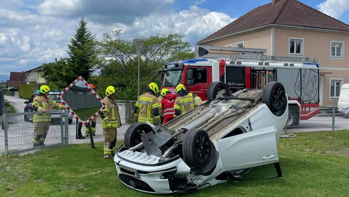 Verkehrsunfall im Ortsgebiet