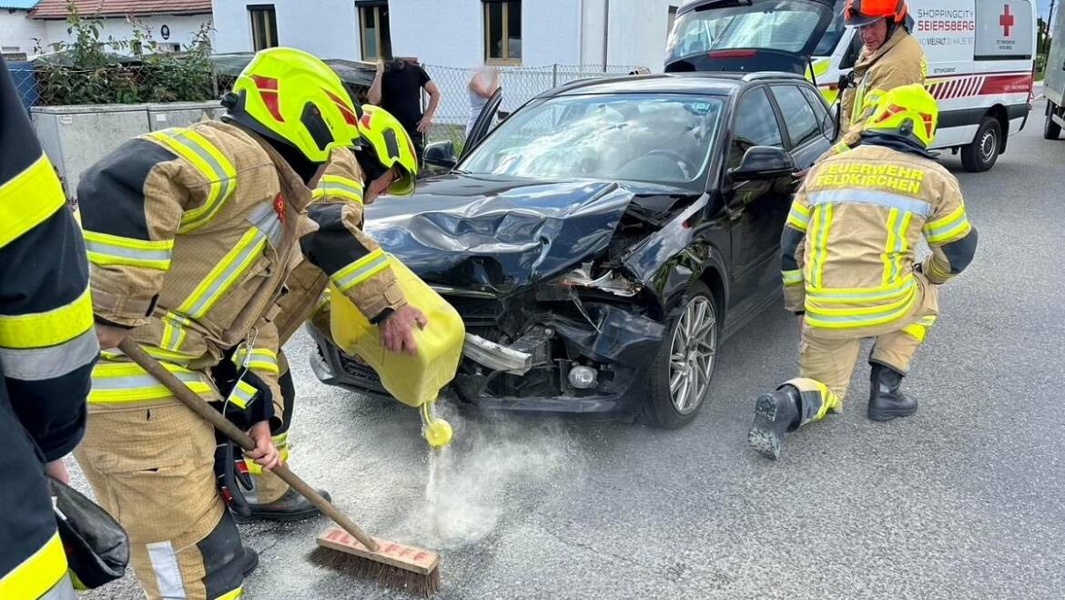 Verkehrsunfall im Ortsgebiet