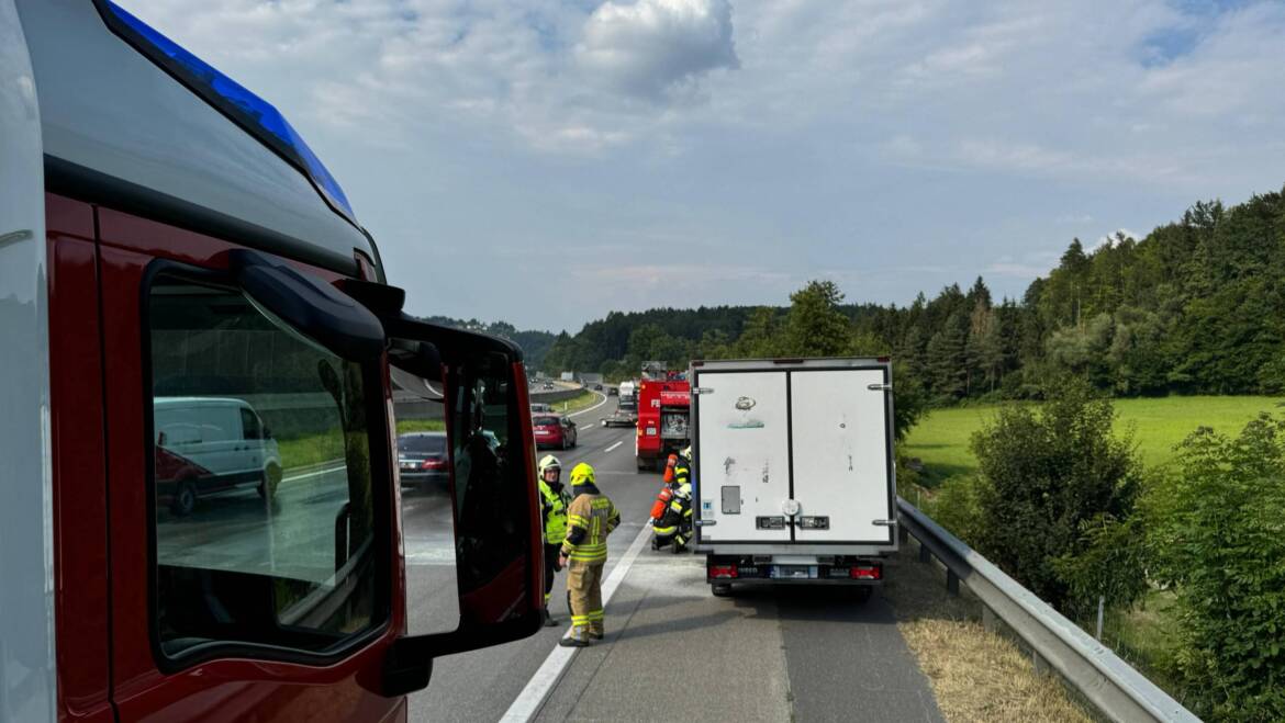 Fahrzeugbrand A2