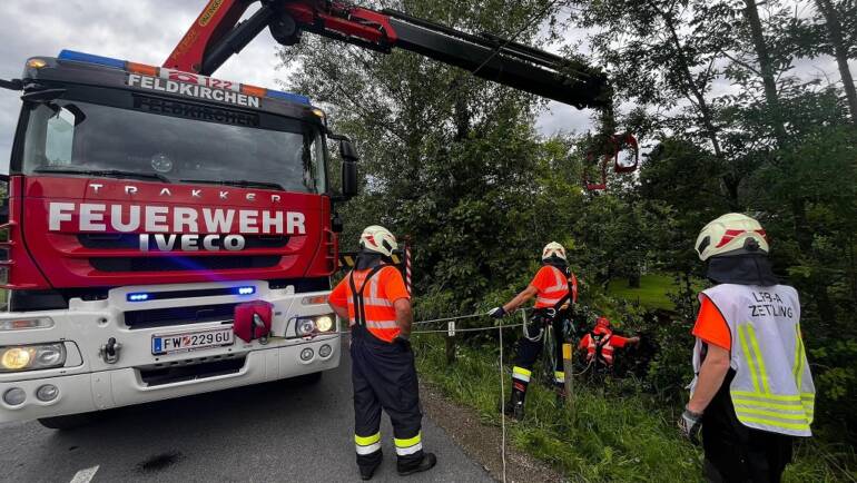 Unwettereinsatz in Eggersdorf