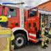 Brand im Stiegenhaus in Wagnitz